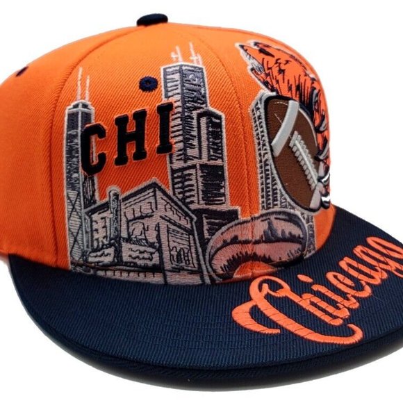 Chicago Premium Downtown Snapback Hat - Picture 4 of 7
